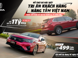 Honda Việt Nam công bố giá bán lẻ đề xuất mới cho các dòng xe sản xuất trong nước Honda City và Honda CR-V các phiên bản động cơ xăng